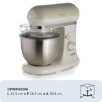 Планетарный миксер Ariete 00C158803AR0 Vintage, 5,5л, бежевый — изображение 2