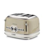 Тостер на 4 слайса Ariete 00C015603AR0 156 Vintage, бежевый
