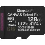 Карта памяти Kingston microSDXC 128GB Canvas Select Plus Memory Card SDCS3/128GBSP UHS-I U1 Class 10/V10/A1, w/o Adapter, 150Mb/s, RTL — изображение 2
