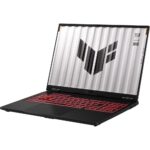 Ноутбук ASUS TUF Gaming A16 FA608UHI-TU128 AMD Ryzen 7 260/16Gb (1*16 D5)/SSD512Gb/RTX5050 8Gb (115W)/16"/IPS/WUXGA/1920x1200/165Hz/NoOS/RJ-45/Gray/2.2kg — изображение 2