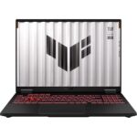 Ноутбук ASUS TUF Gaming A16 FA608UHI-TU128 AMD Ryzen 7 260/16Gb (1*16 D5)/SSD512Gb/RTX5050 8Gb (115W)/16"/IPS/WUXGA/1920x1200/165Hz/NoOS/RJ-45/Gray/2.2kg