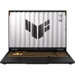 Ноутбук ASUS TUF Gaming F16 FX608JMR-RV170 Intel Core i5-14450HX/16Gb (1*16 D5)/SSD512Gb/RTX5060 8Gb (115W)/16"/IPS/WUXGA/1920x1200/165Hz/NoOS/RJ-45/Grey/2.2kg
