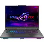 Ноутбук ASUS ROG Strix G16 G614PP-WH94 AMD Ryzen 9 8940HX/16Gb (2*8 D5)/SSD1Tb/RTX5070 8Gb (115W)/16"/IPS/WUXGA/1920x1200/165Hz/Win11/RJ-45/Grey/2.5kg