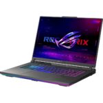 Ноутбук ASUS ROG Strix G16 G614PP-WH94 AMD Ryzen 9 8940HX/16Gb (2*8 D5)/SSD1Tb/RTX5070 8Gb (115W)/16"/IPS/WUXGA/1920x1200/165Hz/Win11/RJ-45/Grey/2.5kg — изображение 2
