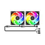 Корпус Case ID-Cooling VIEW 500 ARGB Black mATX/win TG/3 fans/Gen2 Type C/CPU 162mm/GPU 407mm/no PSU — изображение 9