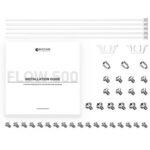 Корпус Case ID-Cooling FLOW 500 AIR White mATX/win TG/2 fans/Gen2 Type C/CPU 180mm/GPU 403mm/ no PSU — изображение 8