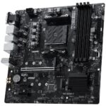 Материнская плата MSI PRO B550M-P B550, AM4, 4*DDR4, 1*PCIEx16, 2xPCIEx1, 2*M.2, 6*USB3.2 Gen1, 6*USB2.0, 4*SATA3, 1G, VGA, DP, HDMI, M-ATX, RTL — изображение 3