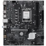 Материнская плата MSI PRO H810M-E H810, LGA1851, 2*DDR5, 1*PCIEx16, 1*PCIEx1, 1*M.2, 1*TypeC, 4*USB3.2 Gen1, 8*USB2.0, 4*SATA3, 2.5G, DP, HDMI, M-ATX, RTL — изображение 2