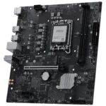 Материнская плата MSI PRO H810M-E H810, LGA1851, 2*DDR5, 1*PCIEx16, 1*PCIEx1, 1*M.2, 1*TypeC, 4*USB3.2 Gen1, 8*USB2.0, 4*SATA3, 2.5G, DP, HDMI, M-ATX, RTL — изображение 3