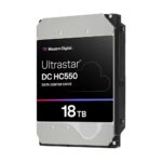 Жесткий диск серверный 3.5" 18TB WD Ultrastar DC HC550 (WUH721818ALE6L4) SATA 6Gb/s, 7200rpm, 512MB, 0F38467, 512e — изображение 3