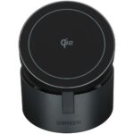 Беспроводное зарядное устройство UGREEN W712 (65148) 3-in-1 Magnetic Qi2 Wireless Charger 15W EU. Цвет: серый космос — изображение 4