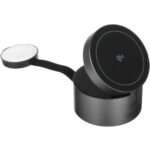 Беспроводное зарядное устройство UGREEN W712 (65148) 3-in-1 Magnetic Qi2 Wireless Charger 15W EU. Цвет: серый космос — изображение 5